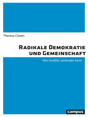 cover image of Radikale Demokratie und Gemeinschaft